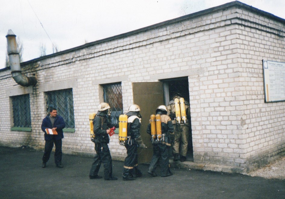 Початок тренувань у димокамері