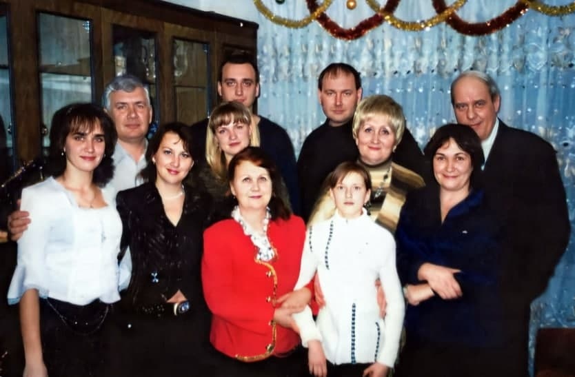  2007 рік. Сімейне фото родини Дегтяр-Червяковських
