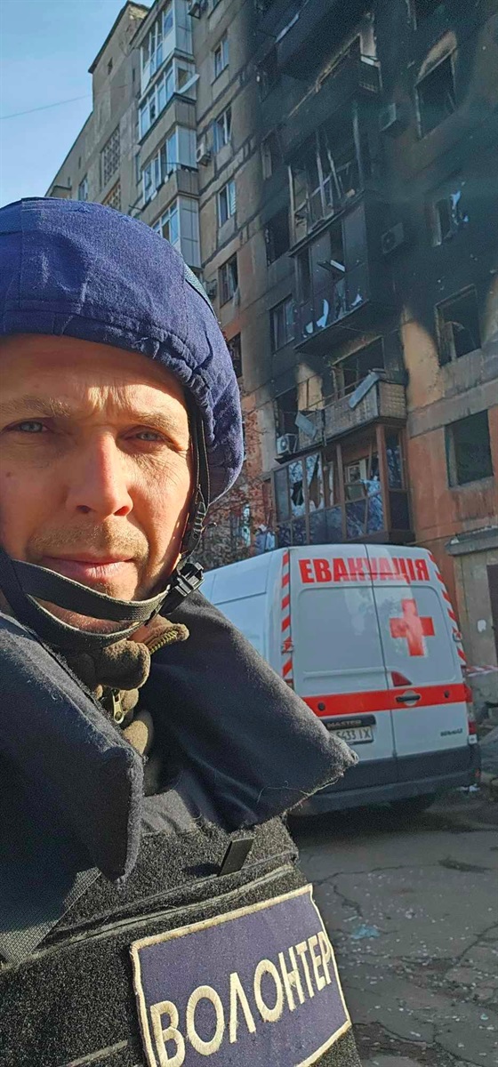 Владислав Маховський в Авдіївці