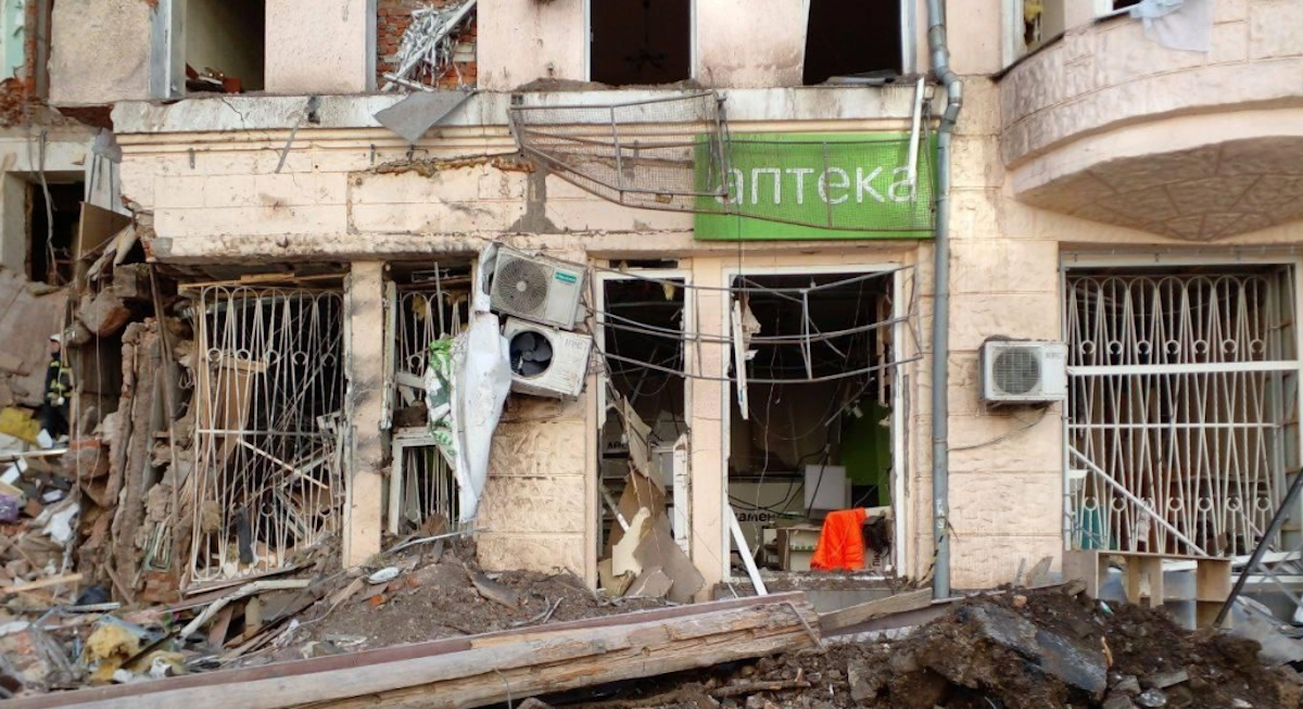 Зруйнована аптека