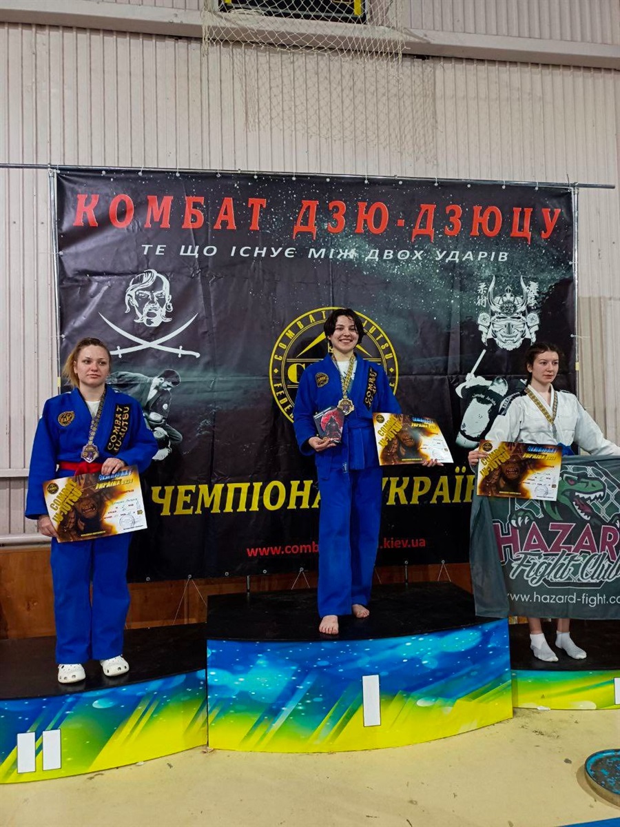 Анастасія Артюх з Покровська на вищій сходинці п'єдесталу