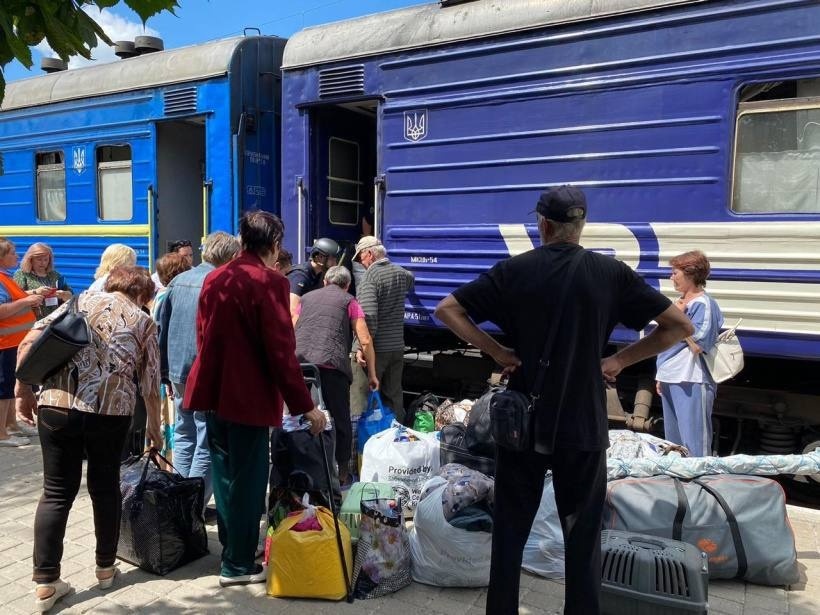 Зустріч потяга у Ковелі